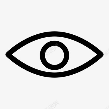 窥视孔眼睛人图标图标