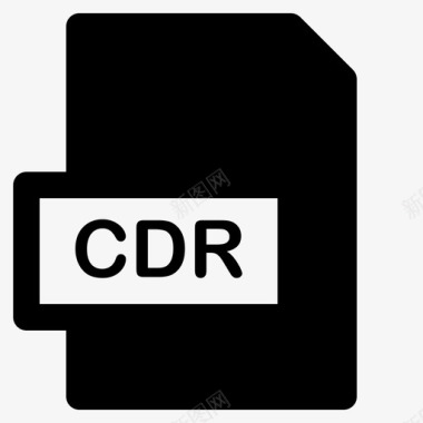 文件类型cdr文档图标图标