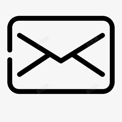 电子邮件界面中等间隔图标svg_新图网 https://ixintu.com 中等 图标 电子邮件 界面 间隔