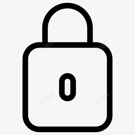 挂锁安全解锁图标svg_新图网 https://ixintu.com 基站 安全 挂锁 用户界面 蜂窝 解锁