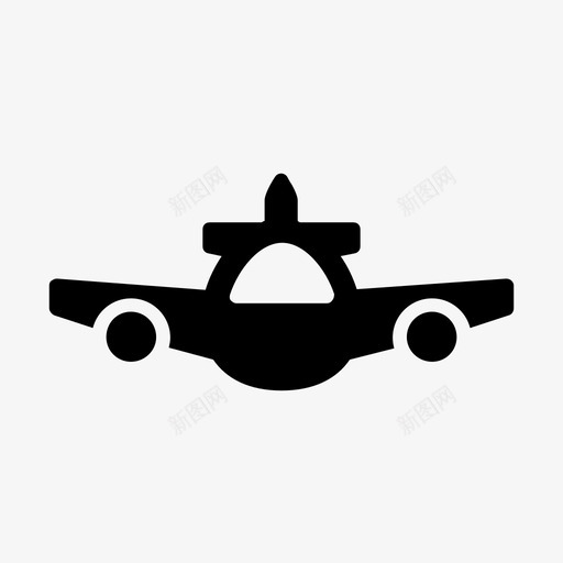 空客飞机飞行图标svg_新图网 https://ixintu.com 图标 字形 旅行 空客 空间 运输 飞机 飞行