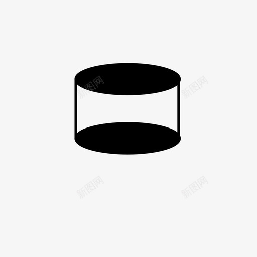 圆柱-1svg_新图网 https://ixintu.com 圆柱-1