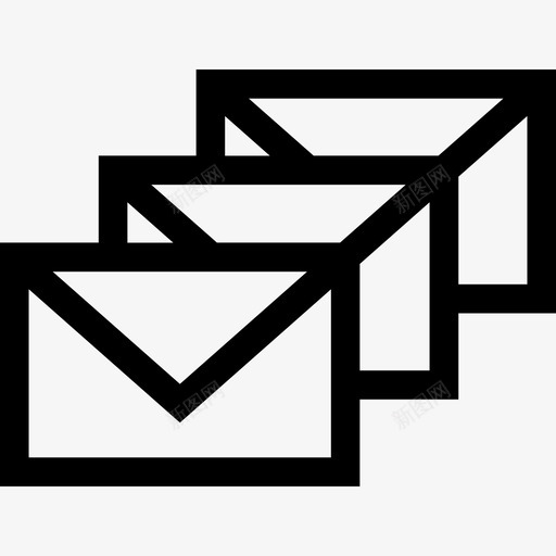 信息邮件短信图标svg_新图网 https://ixintu.com 信息 短信 邮件