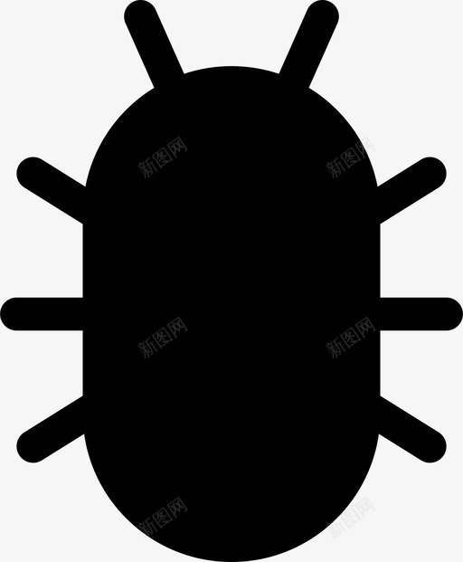 bugfailpest图标svg_新图网 https://ixintu.com bug fail pest small 填充 计算 软件