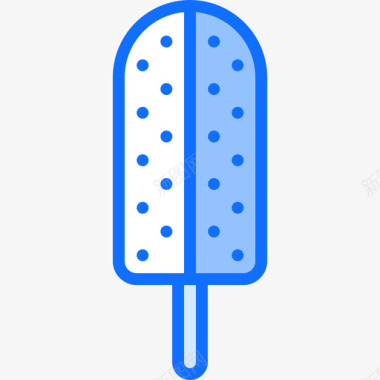 冰淇淋冰淇淋28蓝色图标图标