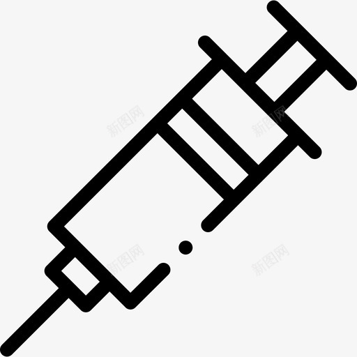 注射过敏36线性图标svg_新图网 https://ixintu.com 注射 线性 过敏