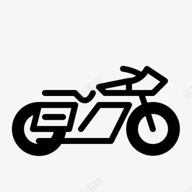 道路摩托车公路摩托车摩托车图标图标