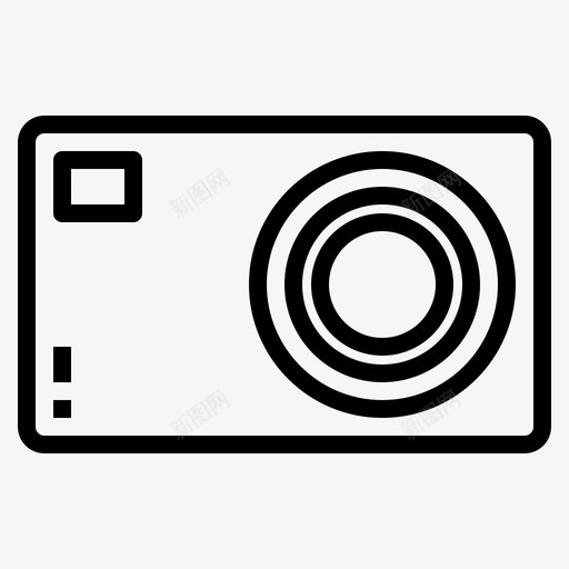 数码相机时尚摄影图标svg_新图网 https://ixintu.com 专业 工作室 提纲 摄影 摄影师 数码相机 时尚