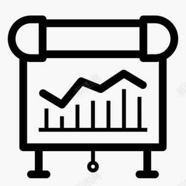 分析报告业务营销图标图标