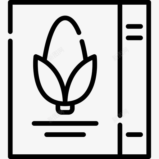 谷类食品营养17直列图标svg_新图网 https://ixintu.com 直列 营养 谷类 食品
