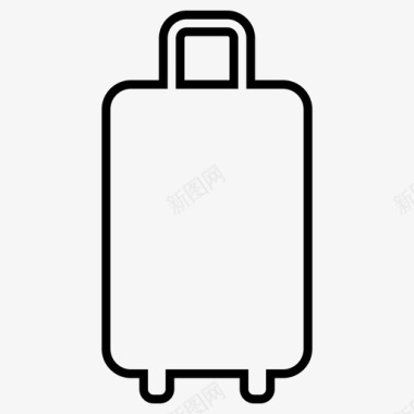 旅行包随身携带行李图标图标