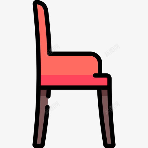 椅子家具51线性颜色图标svg_新图网 https://ixintu.com 家具 椅子 线性 颜色