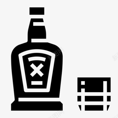 威士忌喝32杯加满图标图标