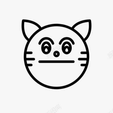 老虎动物猫图标图标