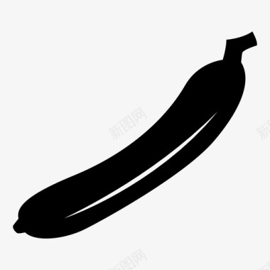 香蕉食用食物图标图标