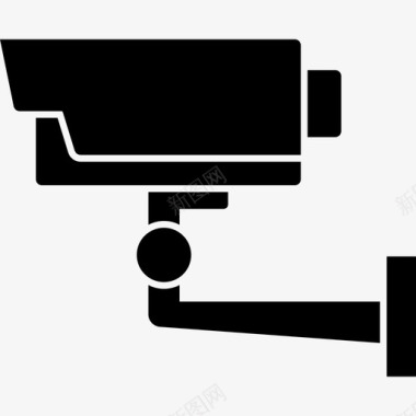 闭路电视摄像机安全安保图标图标