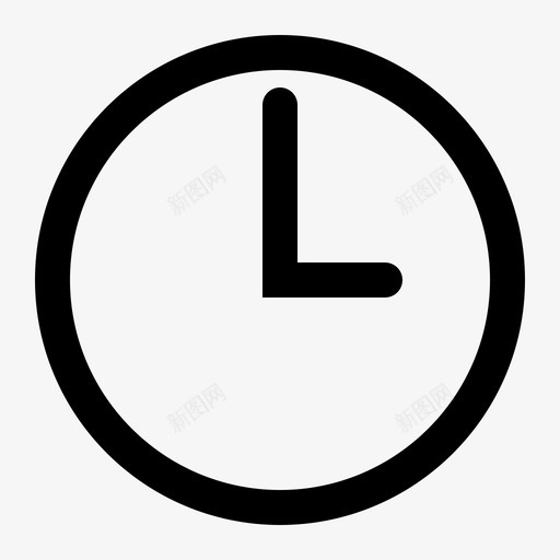时钟时间顺时针小时图标svg_新图网 https://ixintu.com 周期 小时 时钟 时间 用户界面 顺时针