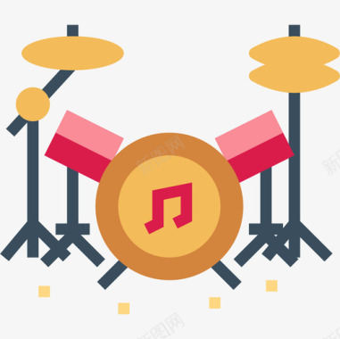 鼓爵士乐2平版图标图标