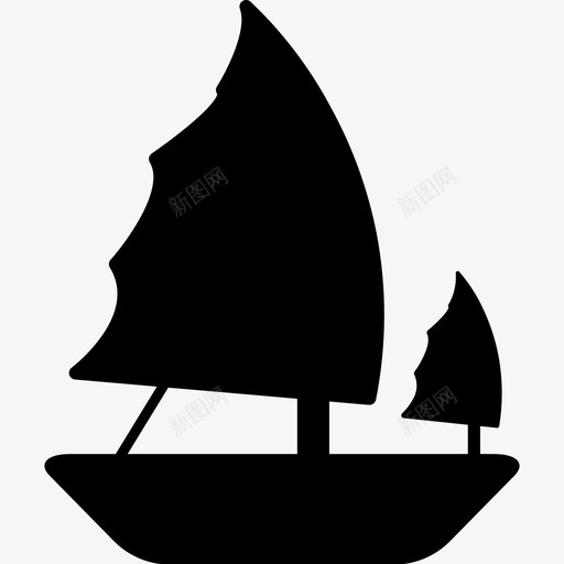 帆船历史海洋图标svg_新图网 https://ixintu.com 历史 图标 实心 帆船 海洋