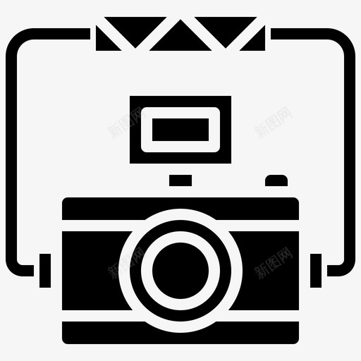 相机冒险旅行6填充图标svg_新图网 https://ixintu.com 冒险 填充 旅行 相机