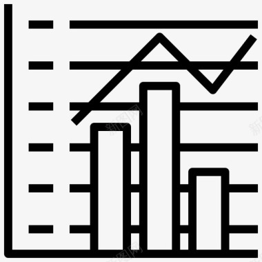 增长信息图10线性图标图标