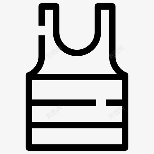 衬衫沙滩套装图标svg_新图网 https://ixintu.com pedoticon 单件 套装 尖角 沙滩 衣服 衬衫