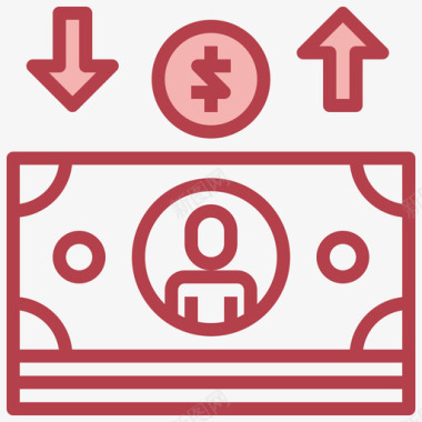 现金贷款9红色图标图标