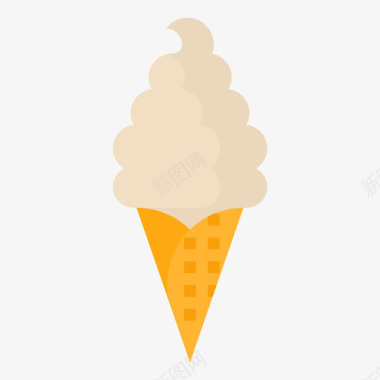 冰淇淋冰淇淋33平的图标图标