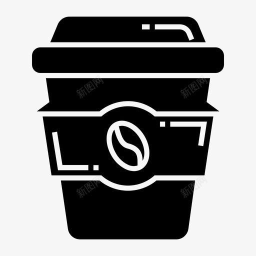 咖啡咖啡杯咖啡去图标svg_新图网 https://ixintu.com 办公室 去杯 咖啡 咖啡杯 带走 满满的