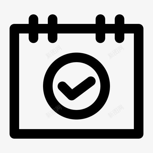 杂项约会检查表图标svg_新图网 https://ixintu.com 32r 大纲 新闻 杂项 检查表 约会 订阅