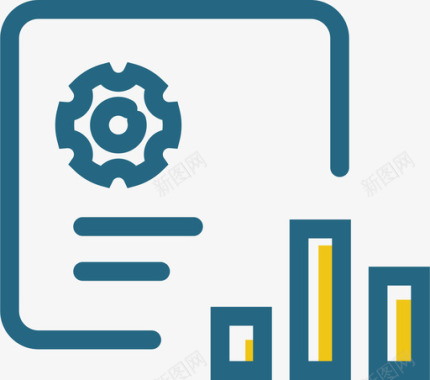 生产管理报表图标