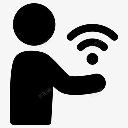 wifi免费wifiwifi连接图标svg_新图网 https://ixintu.com wifi 信号 免费 无线 连接