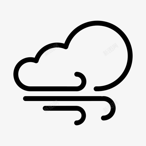 Wind Iconsvg_新图网 https://ixintu.com Wind Icon
