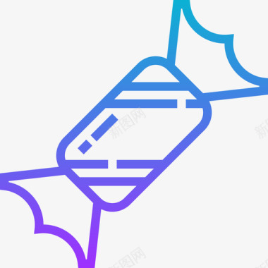 糖果糖果和糖果11渐变色图标图标
