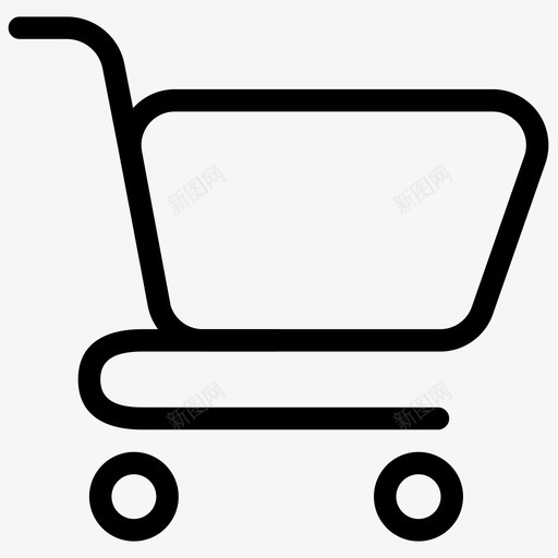 购物车添加包图标svg_新图网 https://ixintu.com 图标 标准 添加 站点 订单 购物 购物车