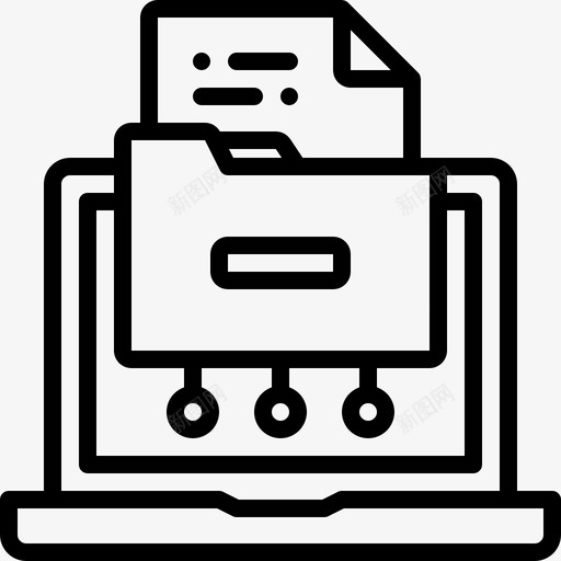 文件夹文件文件互联网图标svg_新图网 https://ixintu.com 互联网 文件 文件夹 电脑 笔记本 计算机