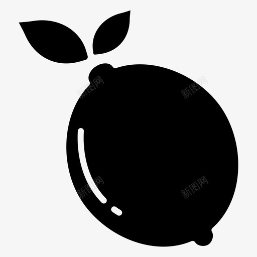 lemonfoodfruits图标svg_新图网 https://ixintu.com 