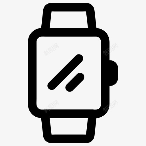 智能手表设备电子图标svg_新图网 https://ixintu.com 手表 技术 智能 电子 设备 配件