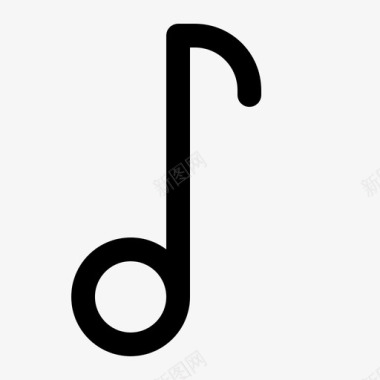 音乐音频基本图标图标