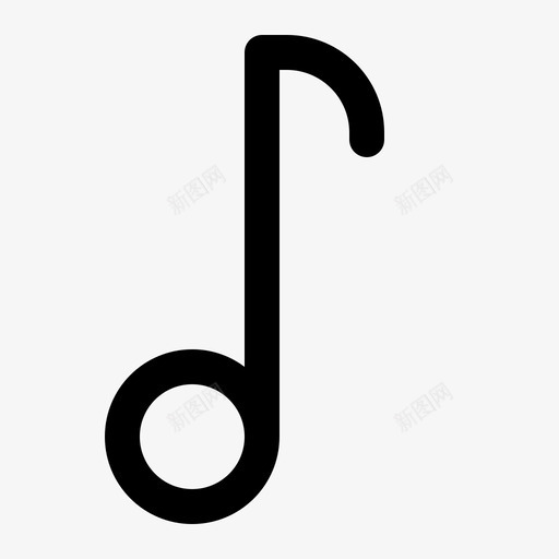 音乐音频基本图标svg_新图网 https://ixintu.com mp3 基本 接口 音乐 音频