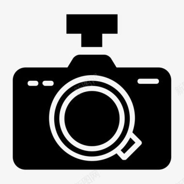 摄影数码相机摄影相机摄影器材图标图标