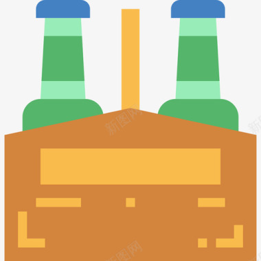 包装饮料22扁平图标图标