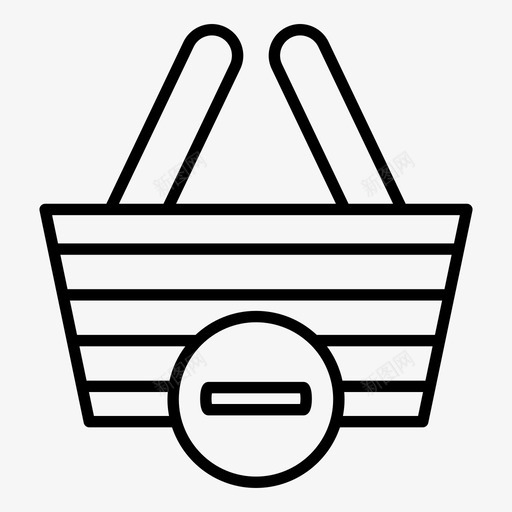 购物篮买减图标svg_新图网 https://ixintu.com 买减 购物 购物篮