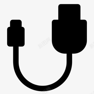 充电电缆适配器电子产品图标图标
