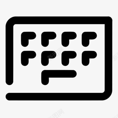 键盘计算机控制图标图标