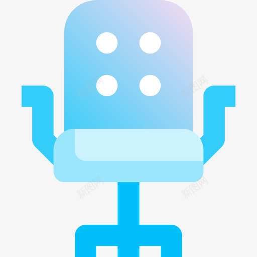 椅子家具150蓝色图标svg_新图网 https://ixintu.com 家具 椅子 蓝色