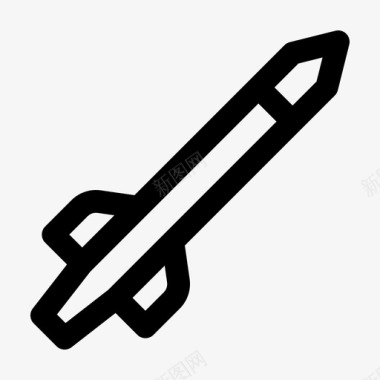 火箭炸弹导弹图标图标