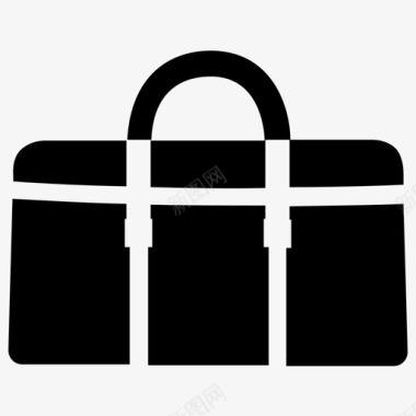 行李箱公文包文件存储图标图标