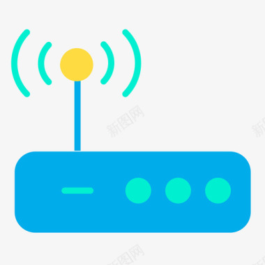路由器79学校公寓图标图标