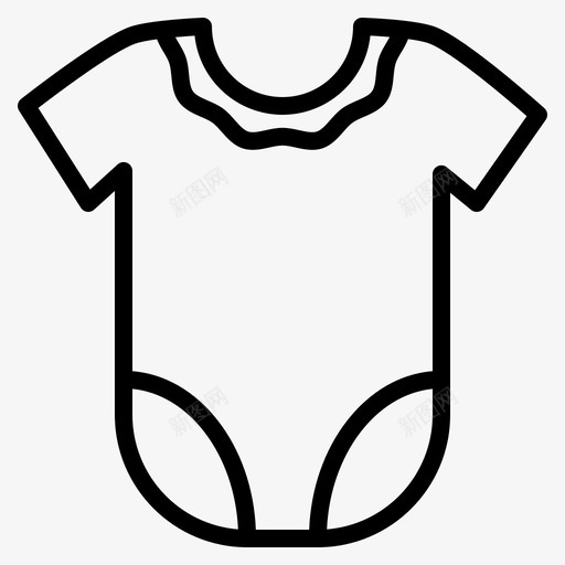 婴儿布生活方式41轮廓图标svg_新图网 https://ixintu.com 婴儿 生活方式 轮廓